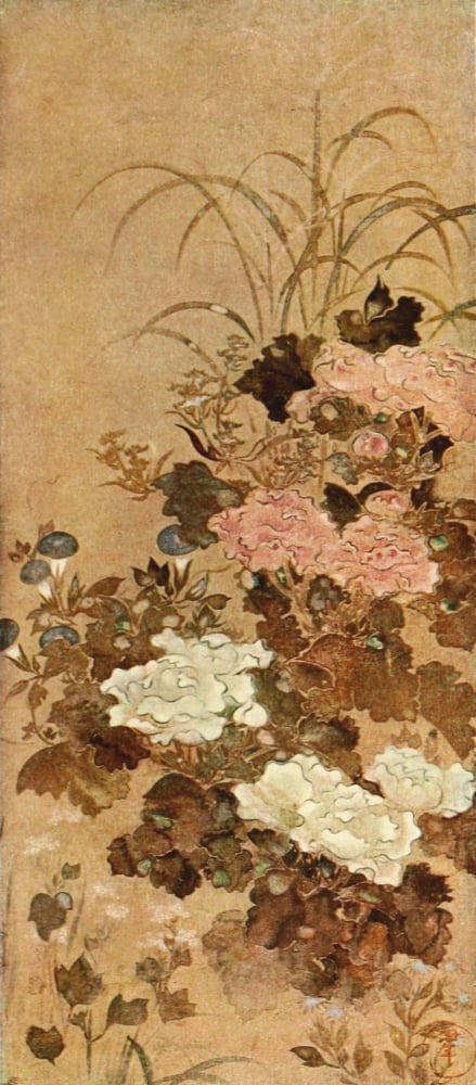 Summer Flowers The Studio 1904 Canvas Art - Tawaraya Sotatsu (18 x 24)