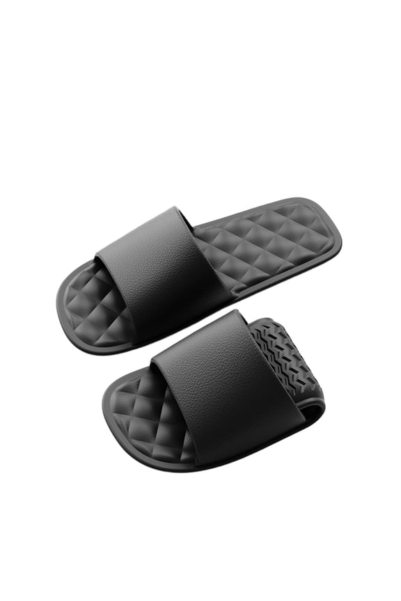 Summer Foldable Flip Flops EVA Anti Slip Quick Dry Portable Shower Sandals For Hotel Beach Couples Casual Outdoor Use