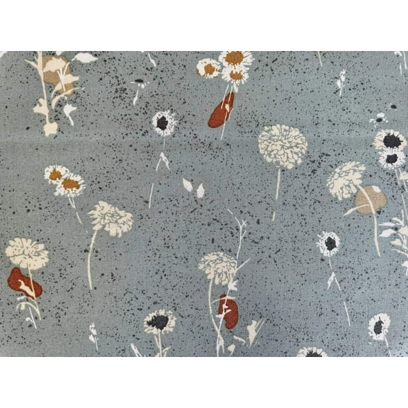 Summer Folk - Painted Meadow - Sky Blue Fabric - Lissie Teehee - Cotton + Steel