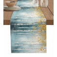 thumbnail image 1 of Summer Forest Table Runner 72 Inches, Tree Branch Watercolor Oil Painted Bed Runner Dresser Scarves Tabletop for Indoor Outdoor Parties/Ceremony/Banquet, 13" x 72", 1 of 8