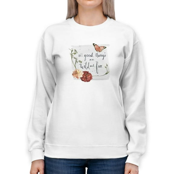 Summer Free I Sweatshirt Women -Jennifer Paxton Parker Designs, Female Small