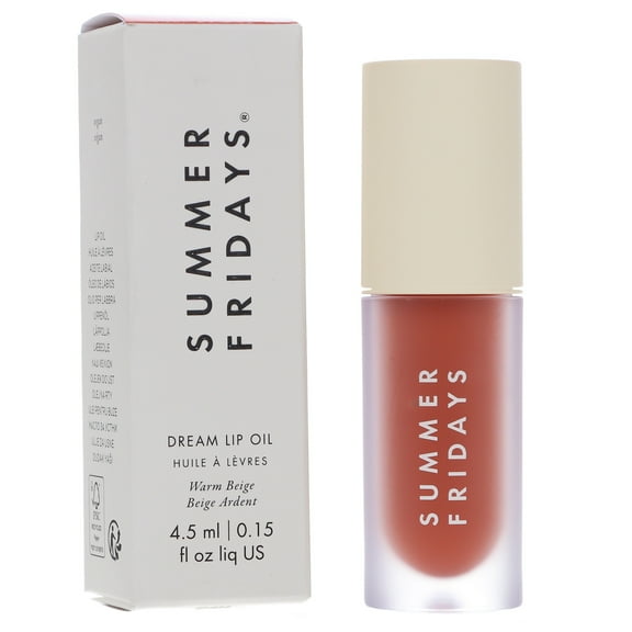 Summer Fridays Dream Lip Oil Warm Beige 0.15 oz