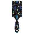 thumbnail image 1 of Summer Fruit Lemon Hair Brush Detangler Brush with Nylon Bristle for Thick Curly Thin Long Short Wet or Dry Hair Adds Shine and Makes Hair Health Paddle Hairbrush for Women Men, 1 of 6