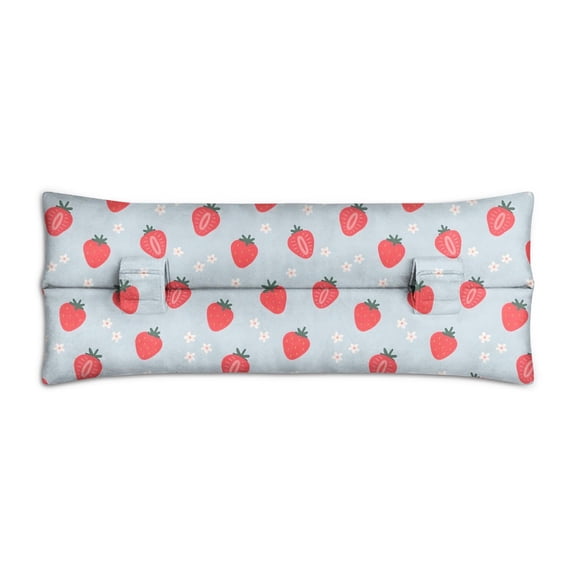 Summer Fruit Strawberry Pillow - Adjustable for Long Car Rides