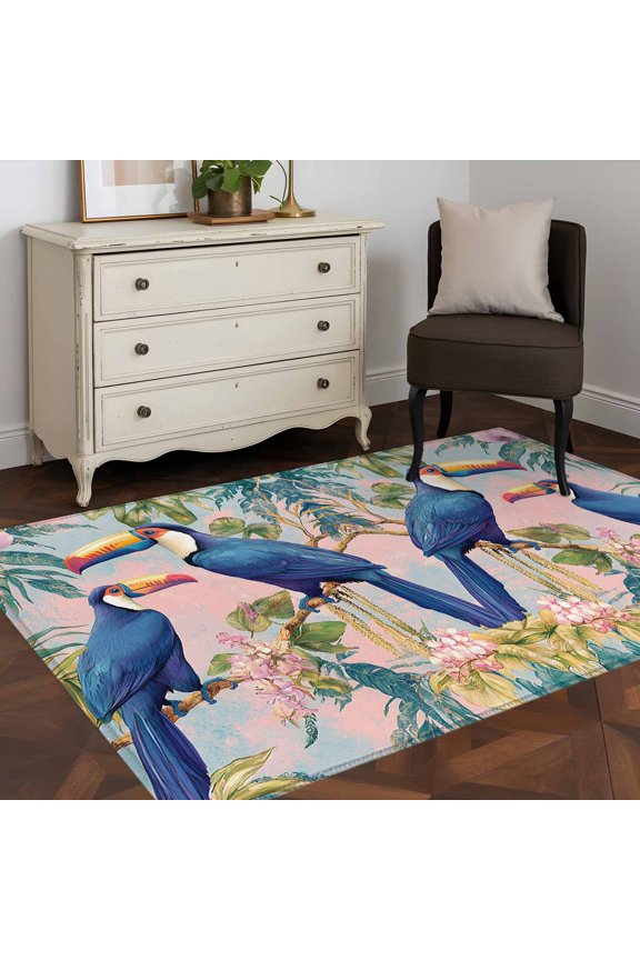 Vintage Farmhouse Tie Up Curtain for Window, Woman Horse Swan Estate Pastoral Style Adjustable Tie Up Balloon Curtain Valances Rod Pocket Window Treatment for Kitchen Bathroom Bedroom 52"x63"