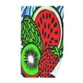 thumbnail image 1 of Summer Fruits PatternBath Towel 100% Cotton Soft Thick High Absorbency Hand Face Towel Single Pack 16x28in, 1 of 7