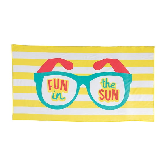 Summer Fun Beach Towel, Apparel Accessories, Summer, 1 Pieces