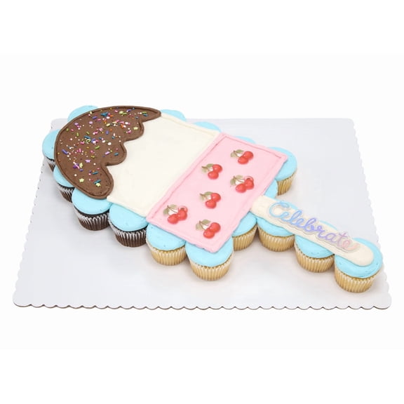 Summer Fun Cupcake Cake