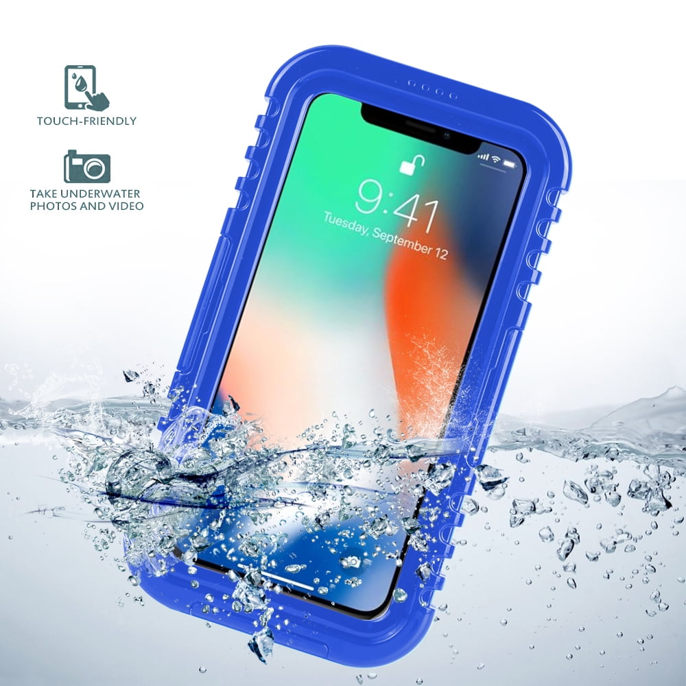 Summer Fun Hard Waterproof Protective Case for iPhone X iphone Xs
