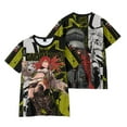 thumbnail image 1 of Summer Gachiakuta Anime T-shirt Harajuku Street Trend Round Neck Short Sleeve Top, 1 of 7