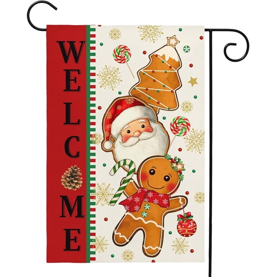 Summer Garden Flag 12x18 Double Standerd Welcome Hello Sunshine Garden Flags for Outside Vertical Farmhouse Holiday