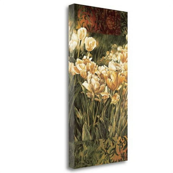 Summer Garden I' Graphic Art Print on Wrapped Canvas