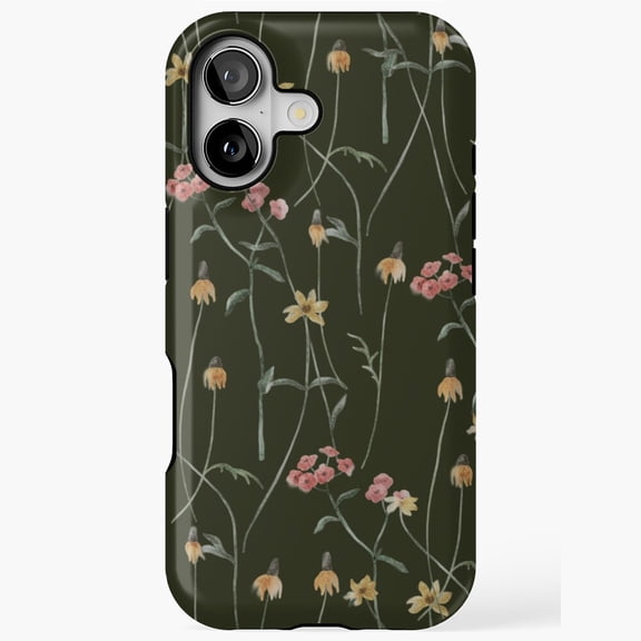 Summer Garden Wildflowers Floral Collage Small Flowers Pattern Case iPhone 17 to 11 Pro Max