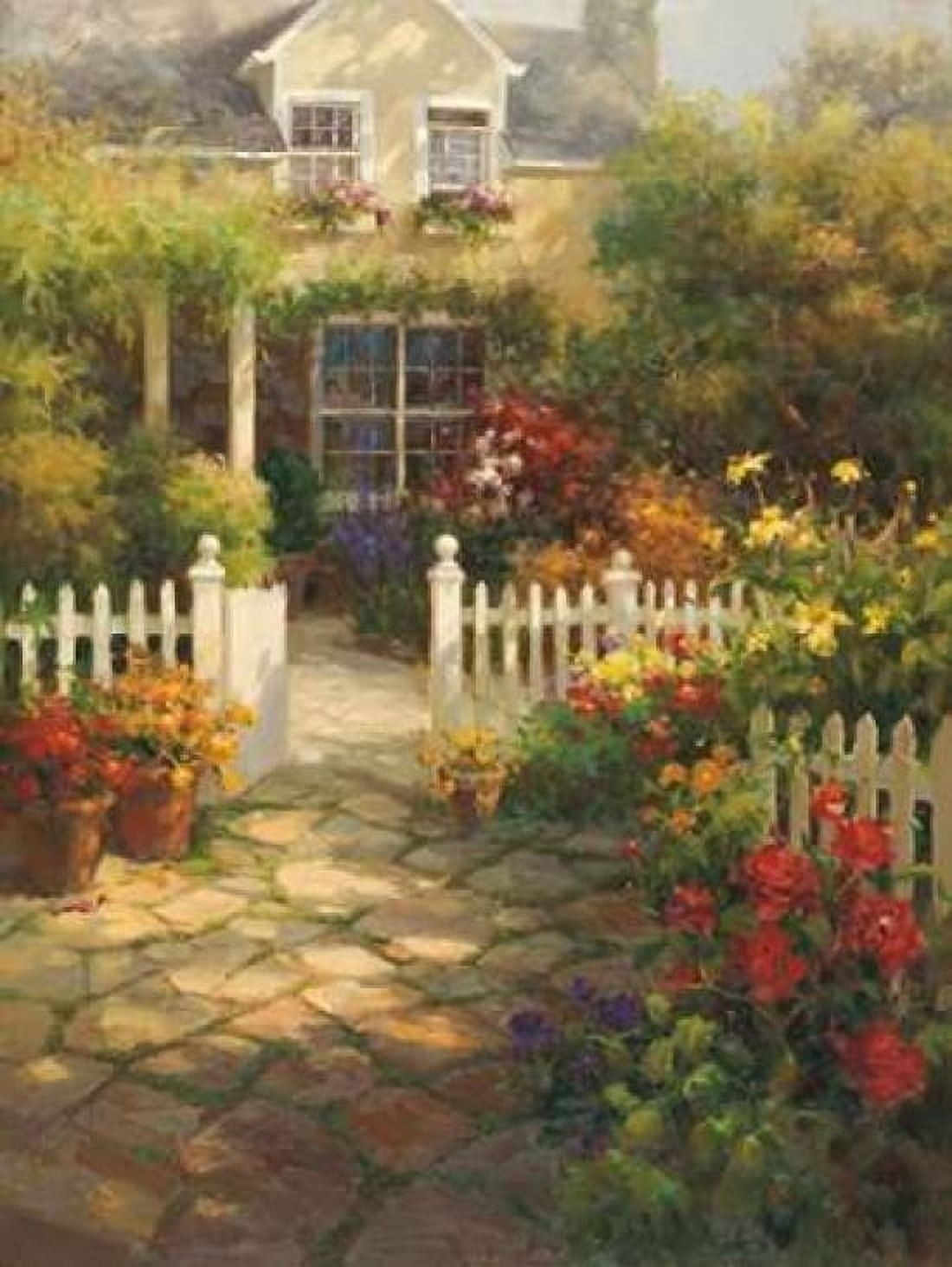 Summer Gateway Canvas Art - Vail Oxley (22 x 28)