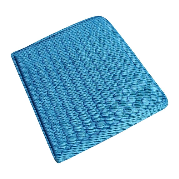 Summer Gel Honeycomb Seat Cushion,Breathable Cooling Chair Cushion For Long Sitting,Icy Gel Ventilated Seat Support For Office And Car,Pressure Relief Honeycomb Structure Comfortable Cushion