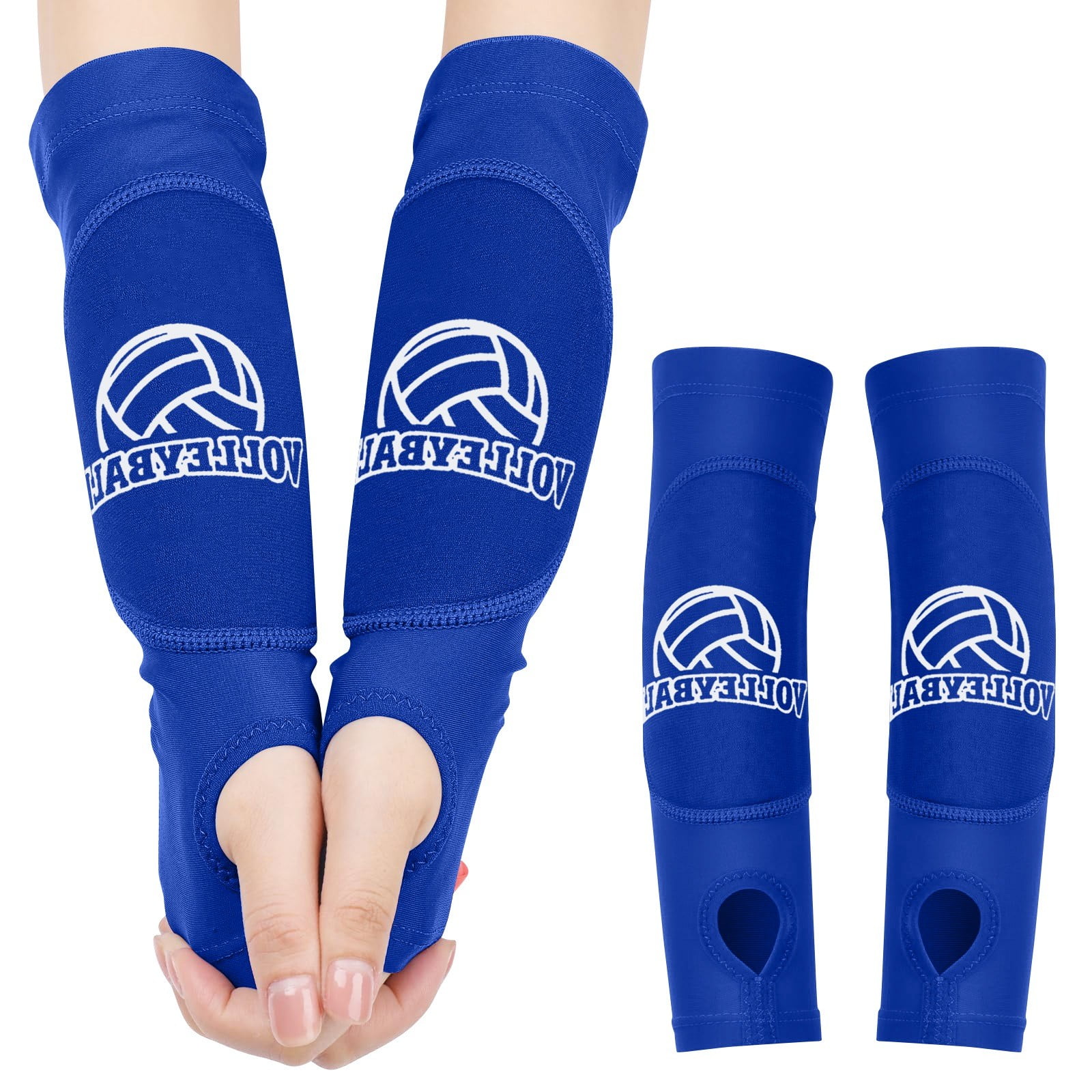 Summer Gift 2 Pcs Volleyball Arm Sleeves forearm Pads for Boys Girls
