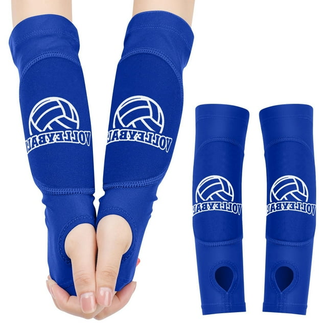 Summer Gift 2 Pcs Volleyball Arm Sleeves forearm Pads for Boys Girls