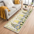 thumbnail image 1 of Summer Gnomes 2'x6' Runner Rugs for Hallway Kitchen Bedside Non Slip Washable, Yellow Lemons Farmhouse Fruits Burlap Entryway Rug Runners with Rubber Backing, Long Carpet Runner for Laundry Room, 1 of 8