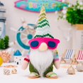 thumbnail image 1 of Summer Gnomes Plush Wearing Sunglasses and Flip Flops, Beach Gnomes Decorations for Yard, Garden, Home, Funny Gnomes Gift for Boys Girls Men Women on Birthday ﻿, 1 of 5