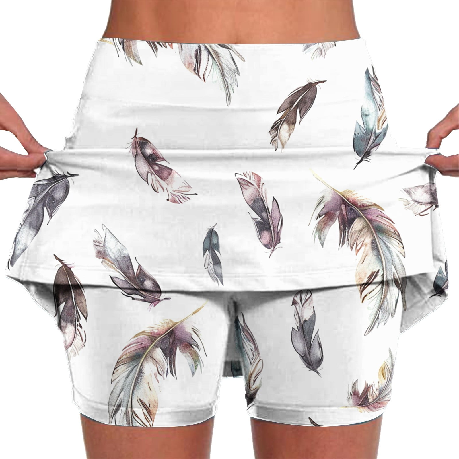 Short Camo For Girls Aflyko Girls' Skorts Sea Turtle Zen Aqua 2-in