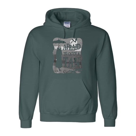 Summer Goth Afraid To Catch Tan, Beach, Funny, Dark, Pale, Sunscreen Humor Goth Hoodie Unisex, up to 5XL