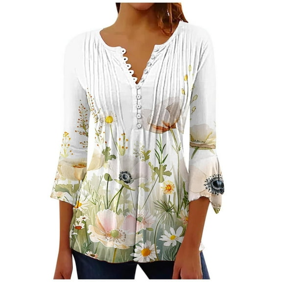 Summer Graphic Tees for Women 2025 Blouses for Women Fashion 2025 Try Before You Buy