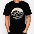 thumbnail image 1 of Summer Group B Car Print T-Shirt for Men Short Sleeve Tee Clothing Casual Colorf, 1 of 2
