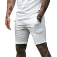 thumbnail image 1 of Summer Gym Shorts for Men Fashion Plus Size Trendy Clothes 2025 Leisure Versatile Motion Solid Color Pocket Elastic Waist Up to 65% off!, 1 of 7