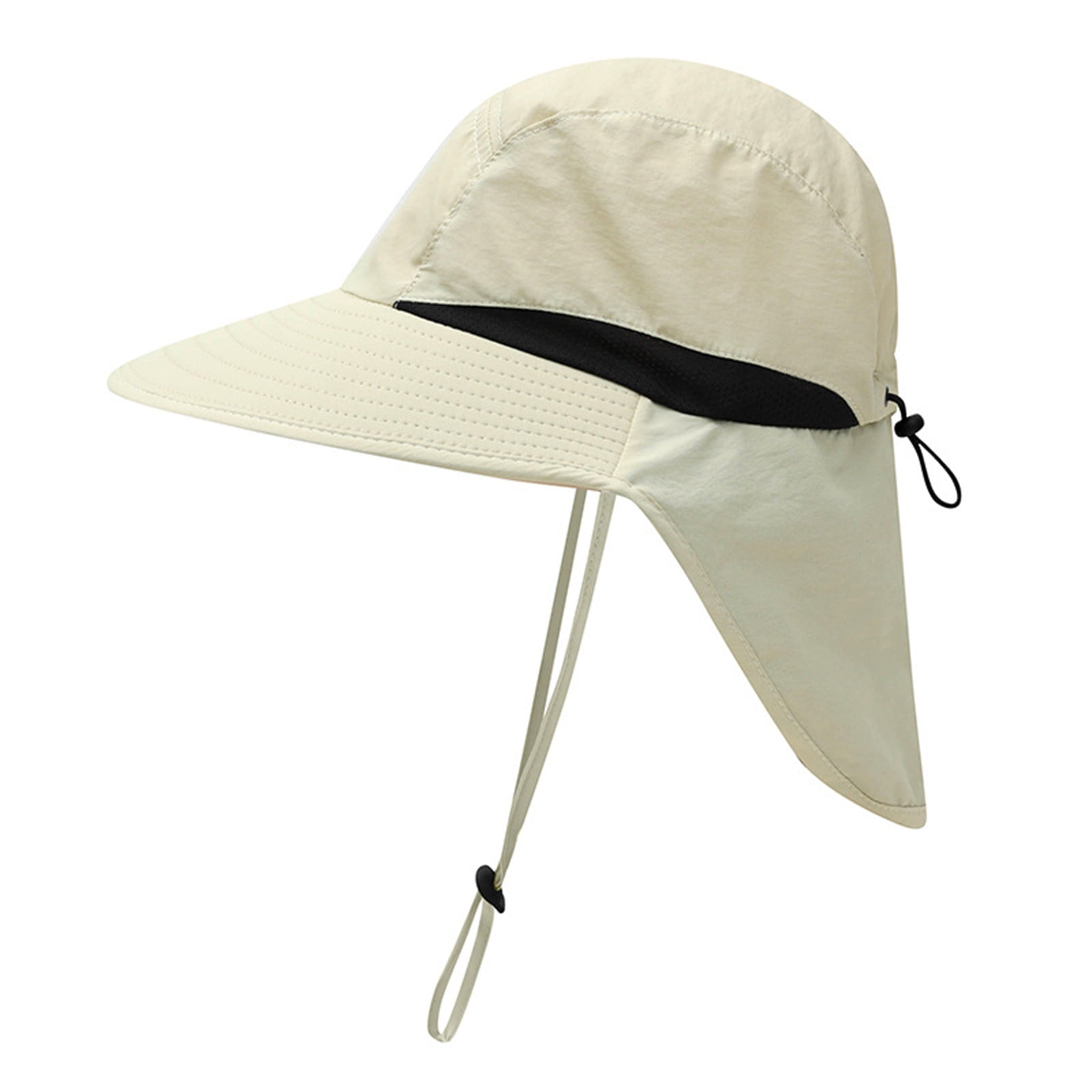 Summer Hat Boys Men's Sun Hat Men Womens Mountaineering Fishing Camouflage  Hood Rope Outdoor Shade Foldable Casual Bucket Hat Fisherman Hat for Women