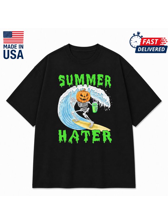 Summer Hater Unisex T-Shirt, Funny Summer Graphic Tee