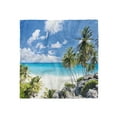 thumbnail image 1 of Summer Head Scarf, Barbados Beach Ocean, Head Wrap, 3 Sizes, by Ambesonne, 1 of 2