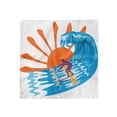 thumbnail image 1 of Summer Head Scarf, Hot Beach Vibes Surfer, Head Wrap, 3 Sizes, by Ambesonne, 1 of 2