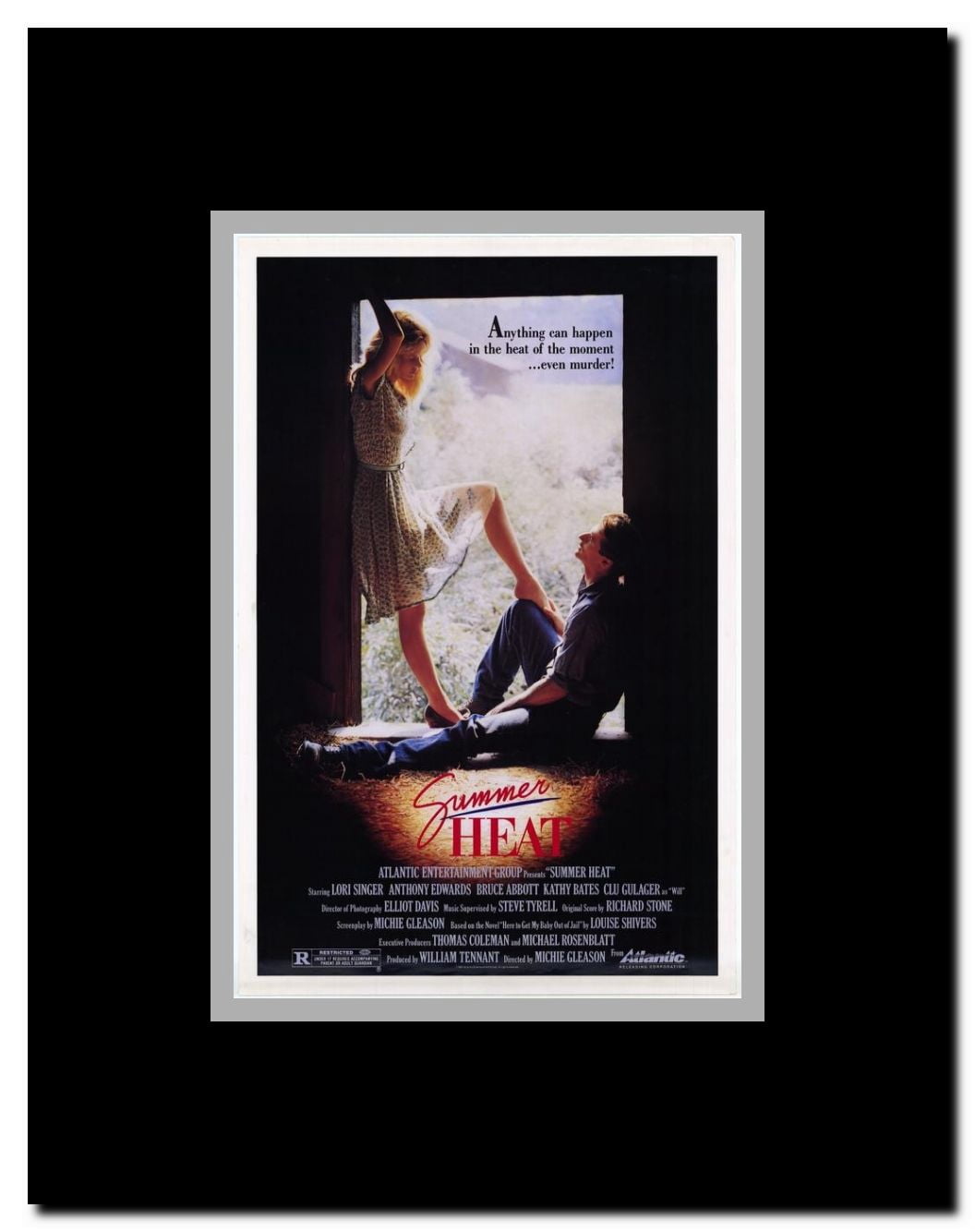 Summer Heat Framed Movie Poster