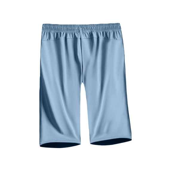 Summer Hiking Shorts Womens Stretch Lightweight Quick Dry Athletic Comfy Long Shorts with Pockets 12" Light Blue S