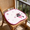 thumbnail image 1 of Summer Honeycomb Gel Seat Cushion Cartoon Print Breathable Chair Pad for Office Chair Car Seat Non-Slip Butt Pain Relief Cushion All Season Universal,Purple, 1 of 6