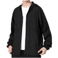thumbnail image 1 of Summer Hoodies Men And Women Ice Silk Breathable Zipper fishing Outdoor UV Protection Sports coat Plus Size Save 65% Instantly!, 1 of 7