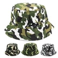 thumbnail image 1 of Summer Hot Sales Under $5 Grey Bucket Hats for Women GIJNRIUIUA Mens and Womens Summer Fashion Casual Sun Go Out To Play Fisherman Hat Basin Hat Cowboy Hat, 1 of 3