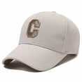 thumbnail image 1 of Summer Hot Sales Under $5 Multicolor Cooling Baseball Cap GIJNRIUIUA Letter Embroidery Baseball Cap Outdoor Wild Couple Cap Men and Women Sunshade Hat Summer Hats, 1 of 3