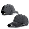 thumbnail image 1 of Summer Hot Sales Under $5 Black Baseball Cap GIJNRIUIUA Cap Hat Trucker Unisex Buns Plain Baseball Visor Ponytail Messy Baseball Caps Beret Hat, 1 of 3