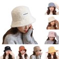 thumbnail image 1 of Summer Hot Sales Under $5 Blue Bucket Hats for Men Women GIJNRIUIUA Women's Lamb Fisherman Hat All Outdoor Warm Beach Hats, 1 of 3