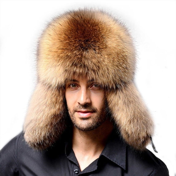 Summer Hot Sales under $10 Brown Warm Hat GIJNRIUIUA Fuzzy Bucket Hat Warm Winter Hat Furry Plush Hats Fishing Hat Bucket Hats Muslim Hijab Cap