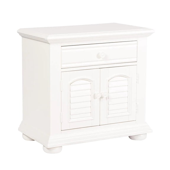 Liberty Furniture Summer House White Night Stand
