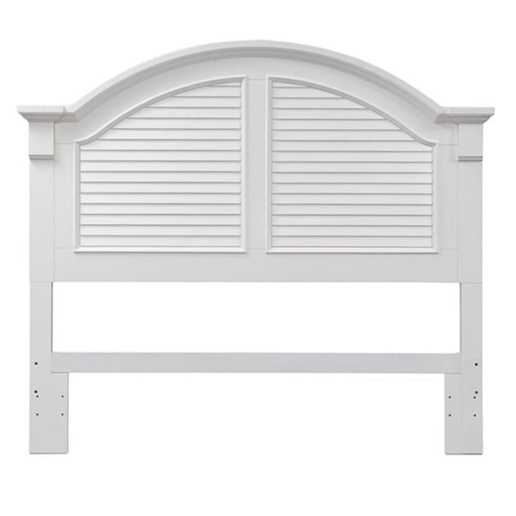 Summer House I White Queen Panel Headboard