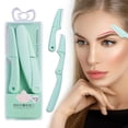 thumbnail image 1 of The Summer I Turned Pretty Beauty Awwp Clear Out Stock! 1 Box of Eyebrow Razor (2Pcs) Brow Shaver Facial Hair Trimmer Eyebrow Shaver Facial Shaver and Brow Shaper for Women and Men, Blue, 1 of 9