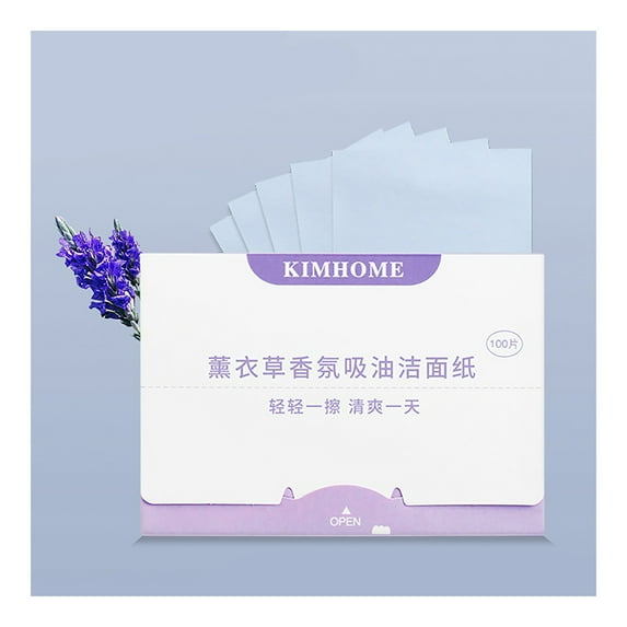 The Summer I Turned Pretty Beauty Awwp Clear Out Stock! Oil Absorbing Paper*100 Pieces/1 Box Portable Facial Cleansing Facial Oil-Absorbing Paper Before and After Makeup, Multi-Color