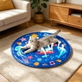 thumbnail image 1 of Summer Ice Cooling Sleeping Pad for Pet Gel Pad Quick Cool Waterproof Pet Cooling Mat for Dogs Cats,Cat and Dog,Blue - 25.5x25.5 in, 1 of 5