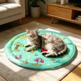 thumbnail image 1 of Summer Ice Cooling Sleeping Pad for Pet Gel Pad Quick Cool Waterproof Pet Cooling Mat for Dogs Cats,Cat and Dog,Green - 25.5x25.5 in, 1 of 4