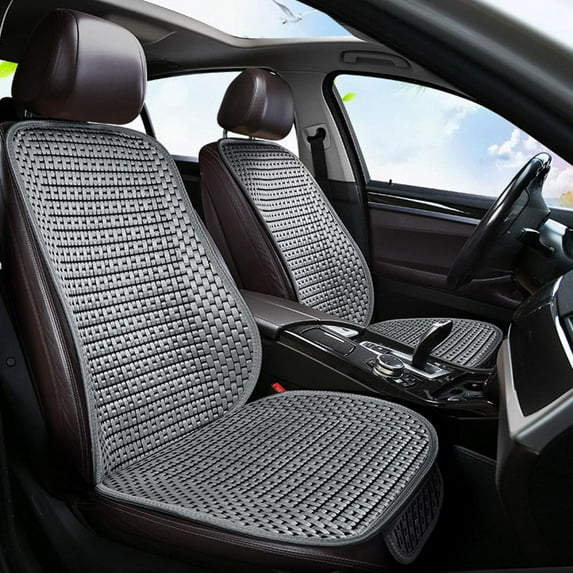 Summer Ice Silk Car Seat Cushion - Breathable, Cooling, Suitable for Most Cars