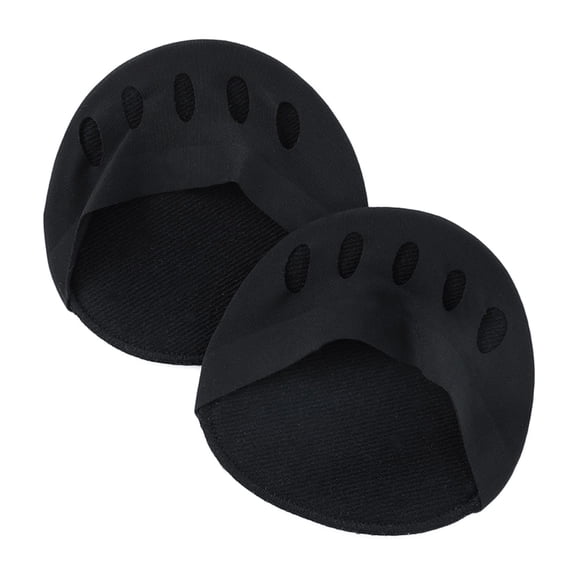 Summer Ice Silk Forefoot Pads Invisible High Heels 5 Fingers Half Toe Insoles