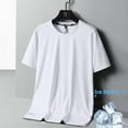 thumbnail image 1 of Summer Ice Silk Quick-drying Loose Breathable Short Sleeve, 1 of 10